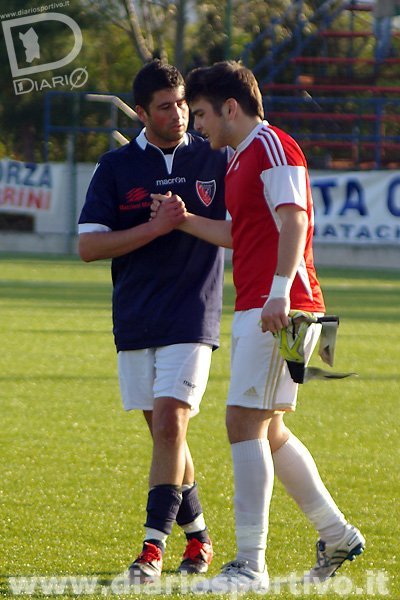 Stefano Murreli con Mario Nieddu al termine della gara